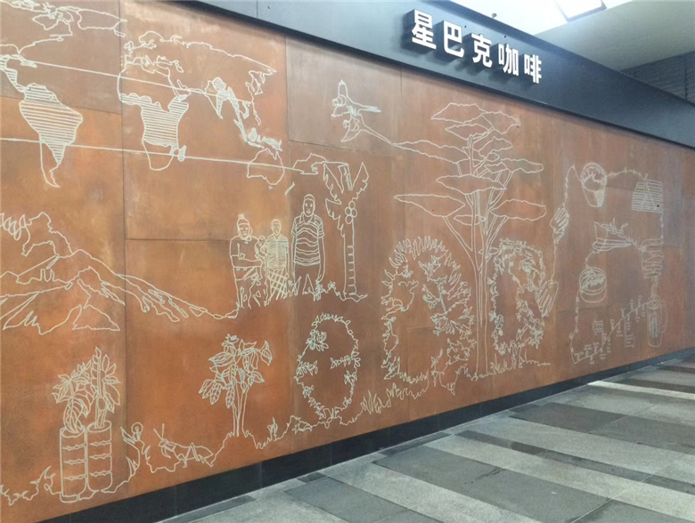 东海耐候钢幕墙